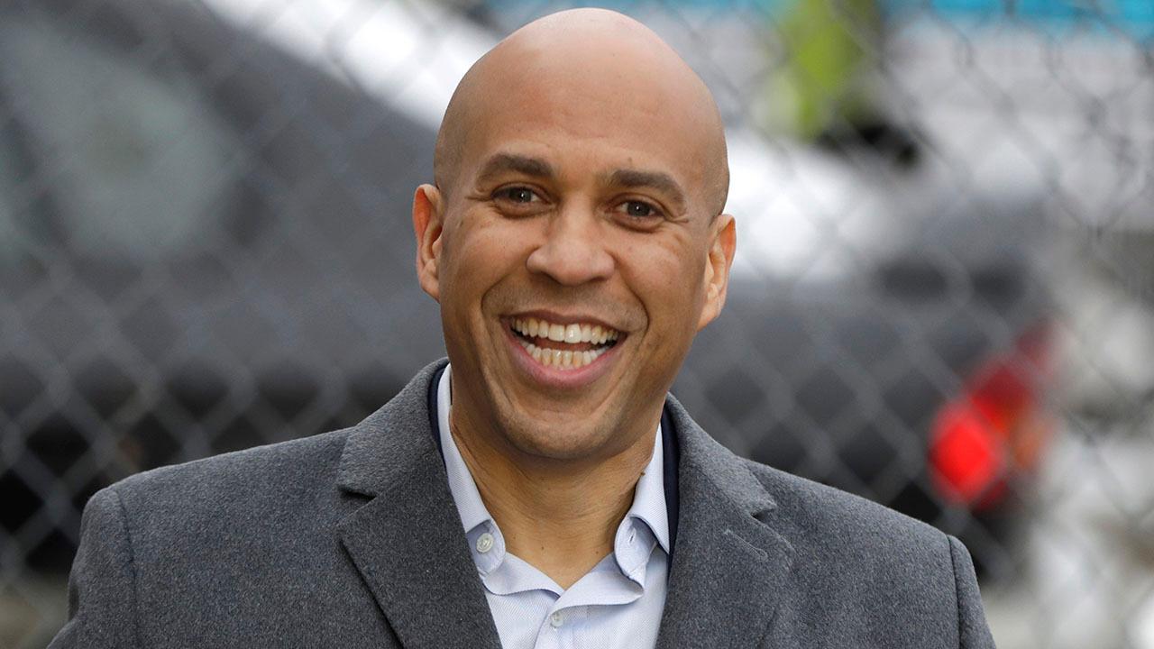 Sen. Cory Booker holds press conference after announcing his 2020 presidential run
