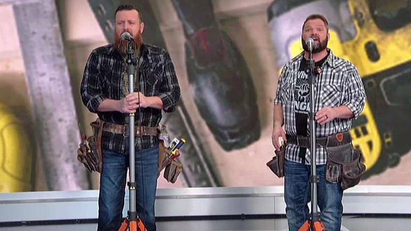 The Singing Contractors perform on 'Fox & Friends'