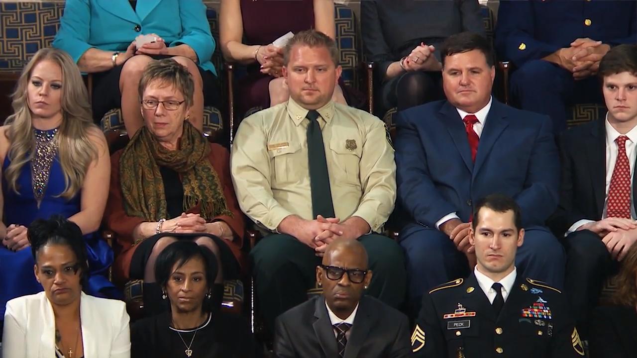 CA Firefighter Reflects on Being Part of Trump's First SOTU