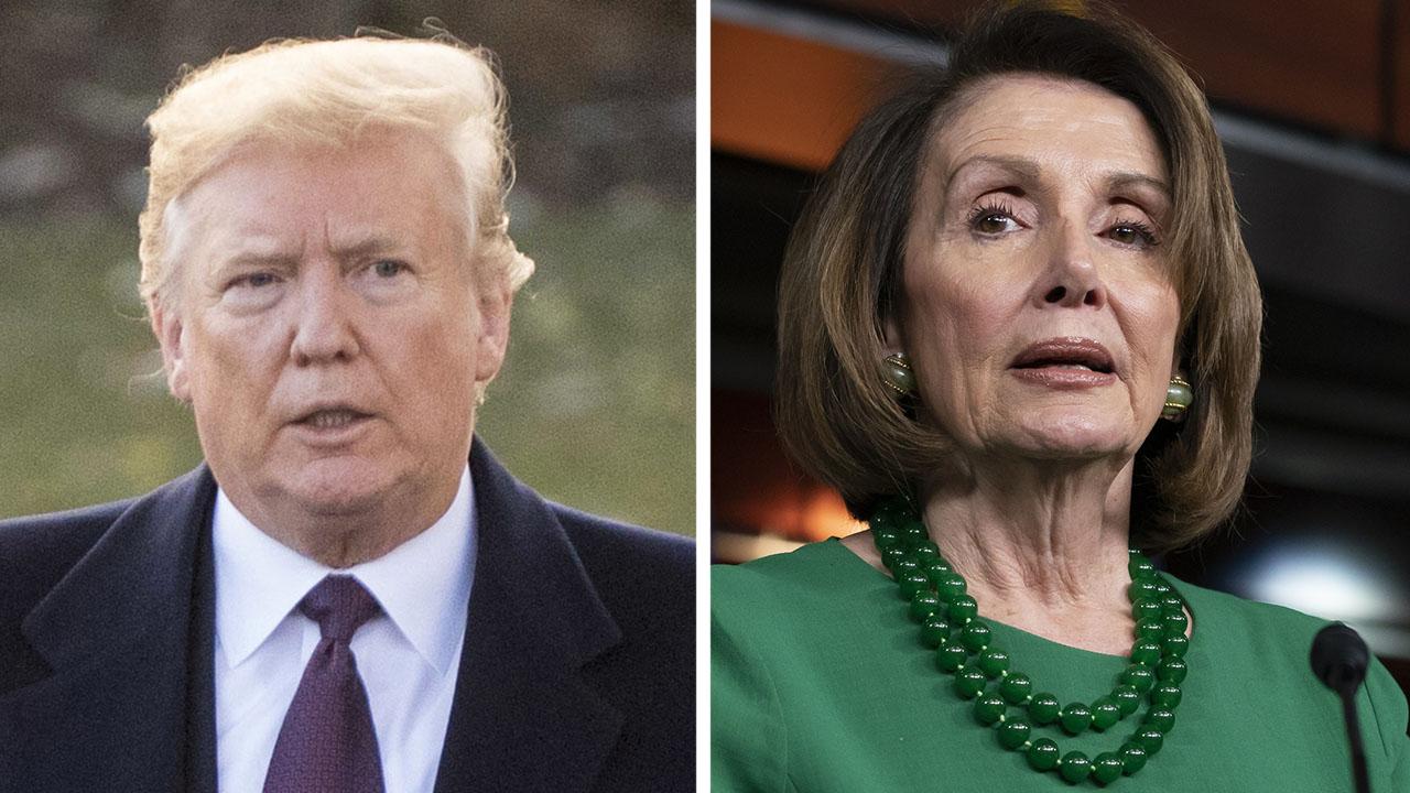 Trump rips Pelosi on border wall funding ahead of State of the Union address