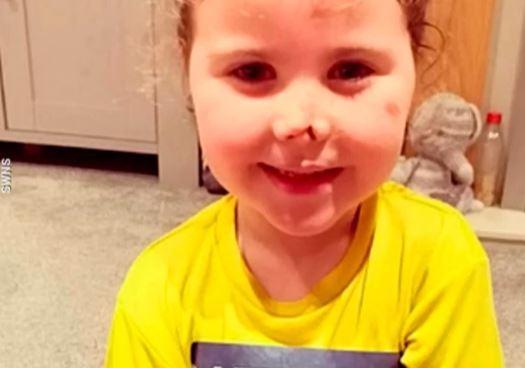 A five-year-old girl who lost all four limbs to meningitis is competing in a half marathon