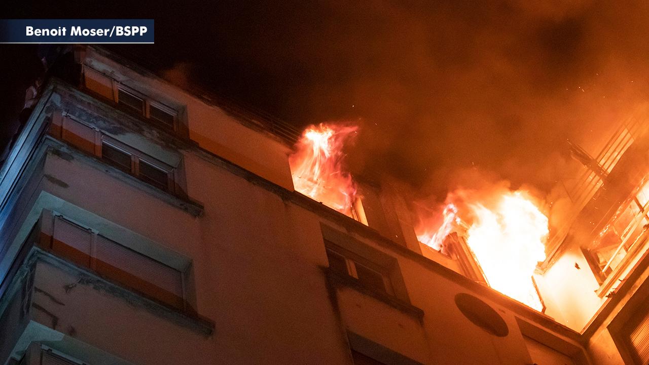 8 dead in Paris apartment fire, woman suspected of arson