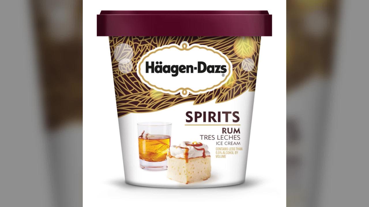 Häagen-Dazs marries booze and ice cream with latest 'collection'