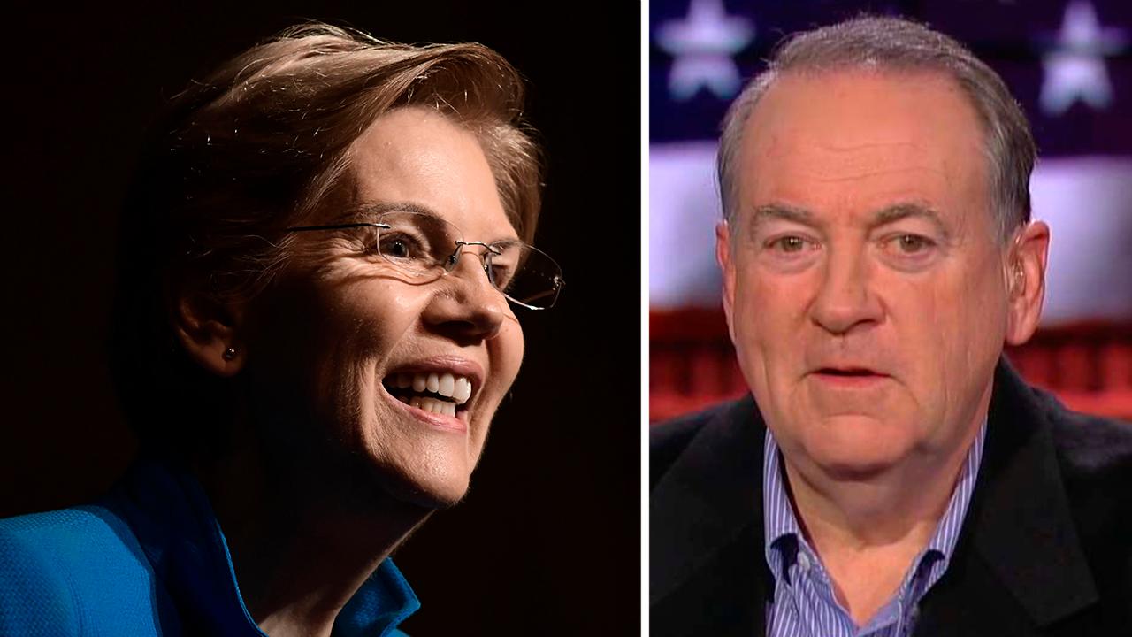 Gov. Mike Huckabee: 'The other moccasin' drops for Sen. Elizabeth Warren