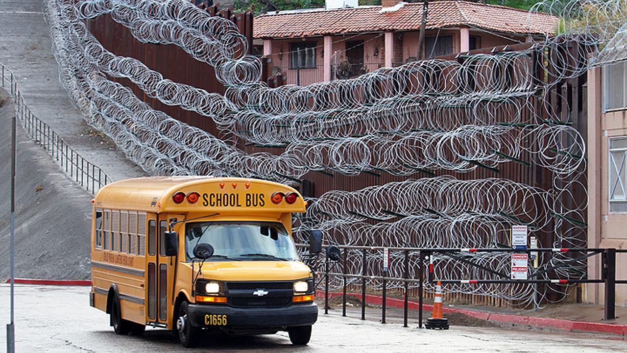 Border city officials vote to condemn new razor wire installation on wall