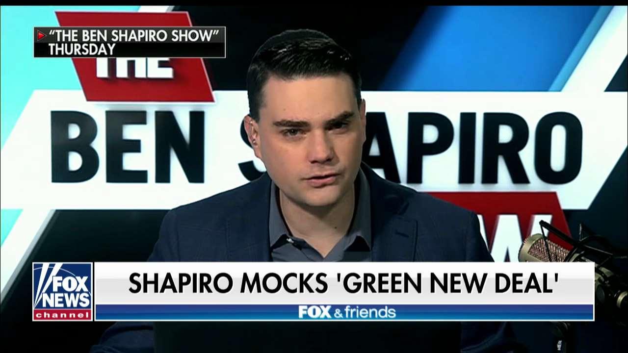 Ben Shapiro takes on AOC, 'Green New Deal'