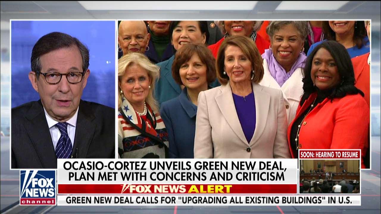 'Totally Unrealistic': Wallace Says Pelosi, Top Dems Just 'Paying Lip Service' to AOC's Green New Deal