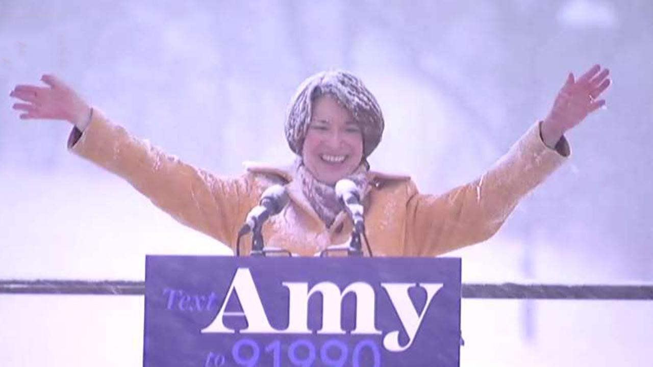 Democrat Sen. Amy Klobuchar announces her 2020 presidential run