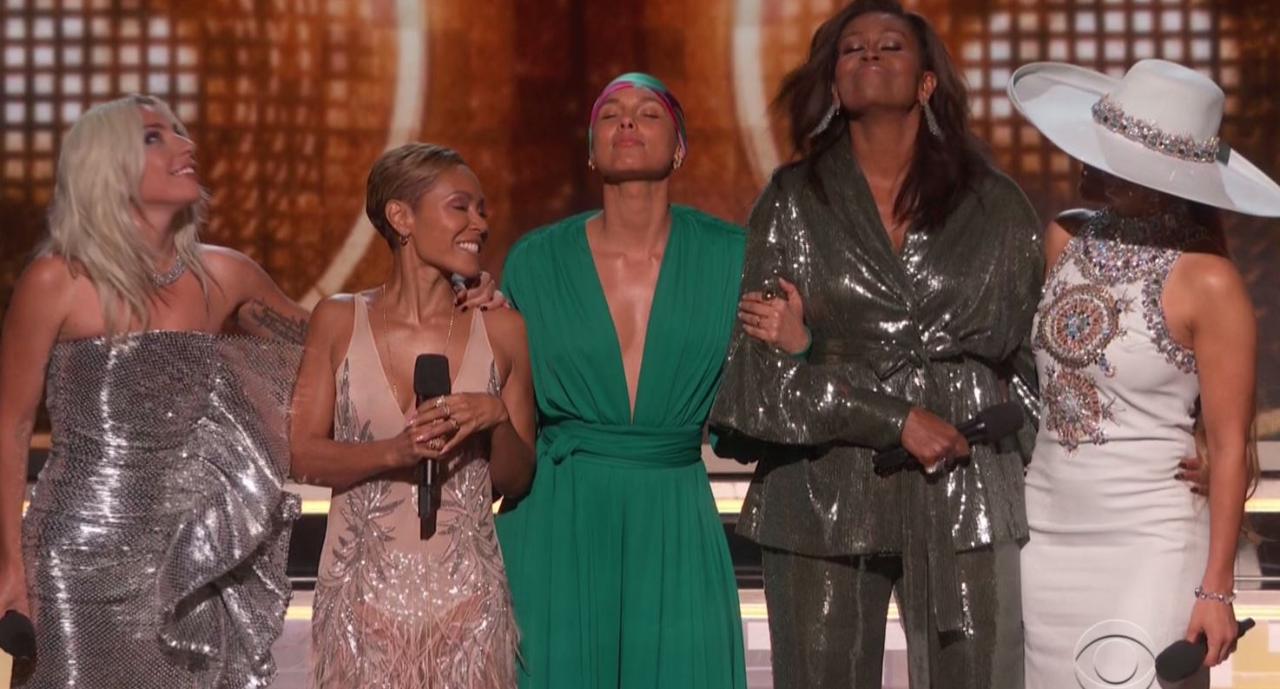 Grammy Awards 2019: Former First Lady Michelle Obama gets a standing ovation