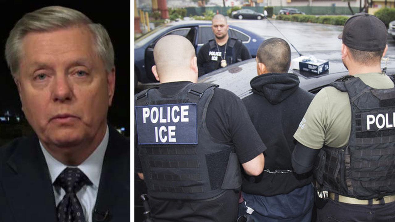Graham: Capping number of ICE detainees is crazy and dangerous