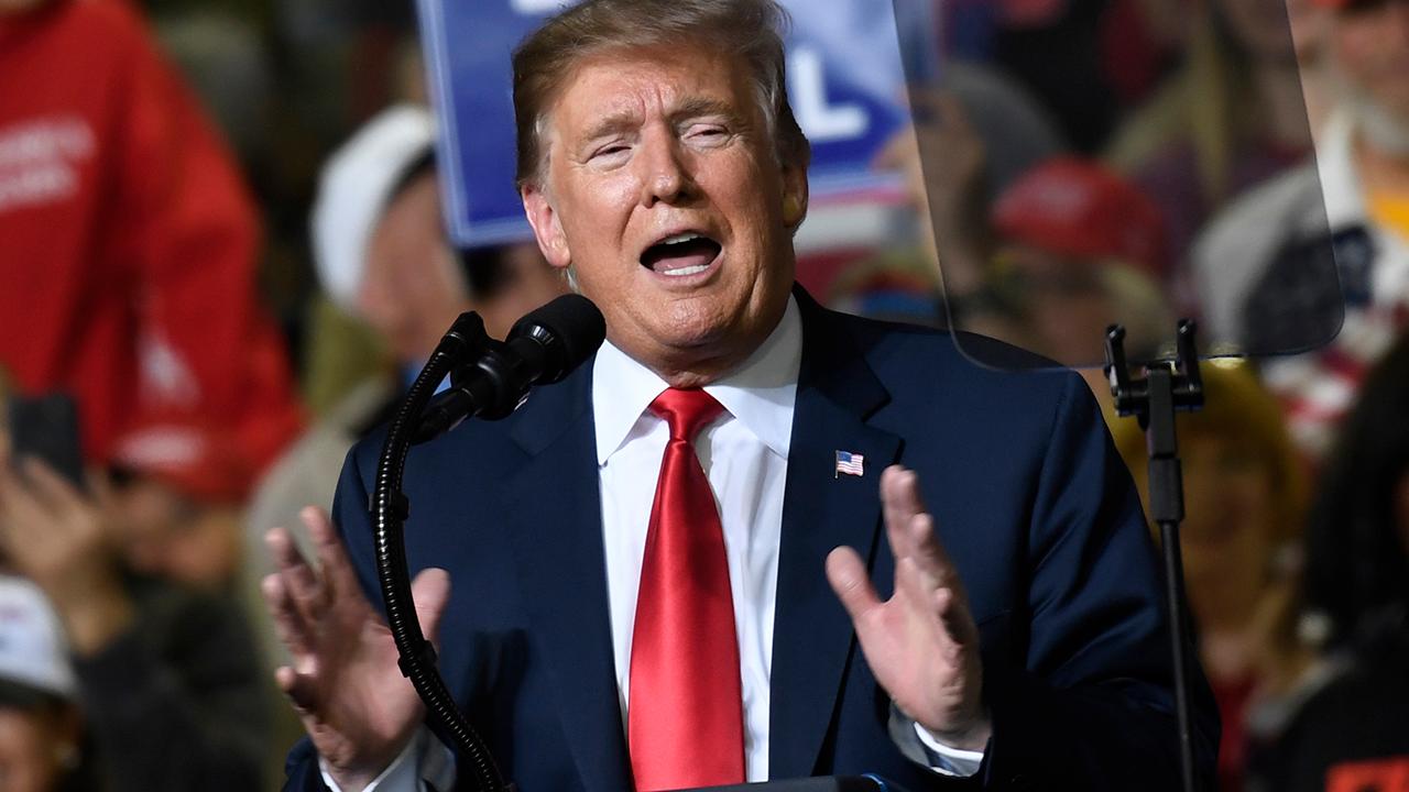 President Trump rallies voters in El Paso, promises to finish wall