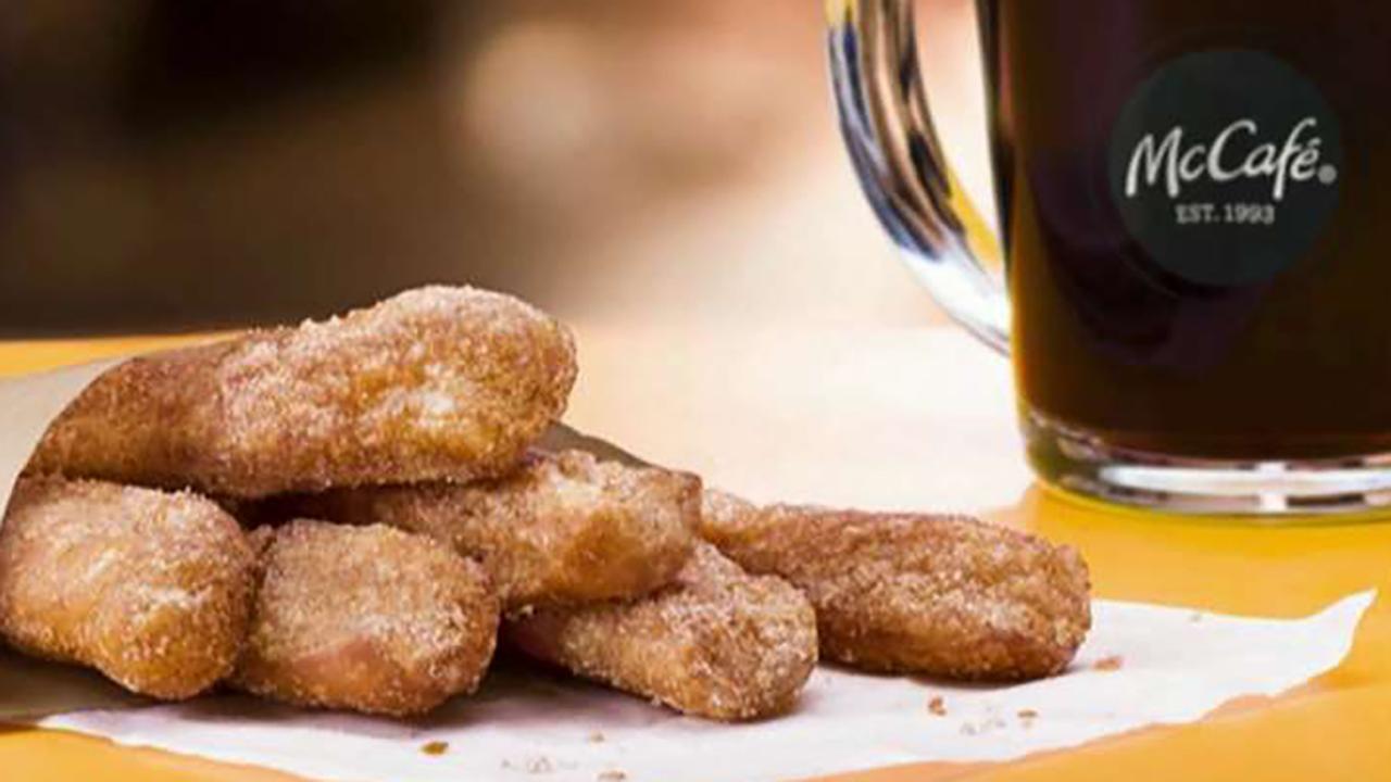 McDonald’s officially adds donut sticks to breakfast menu