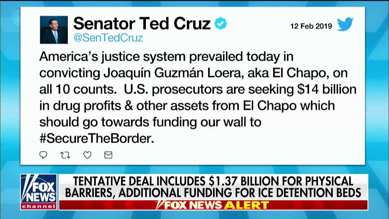 Sen. Kennedy Agrees With Cruz: Take El Chapo Money to Fund Wall
