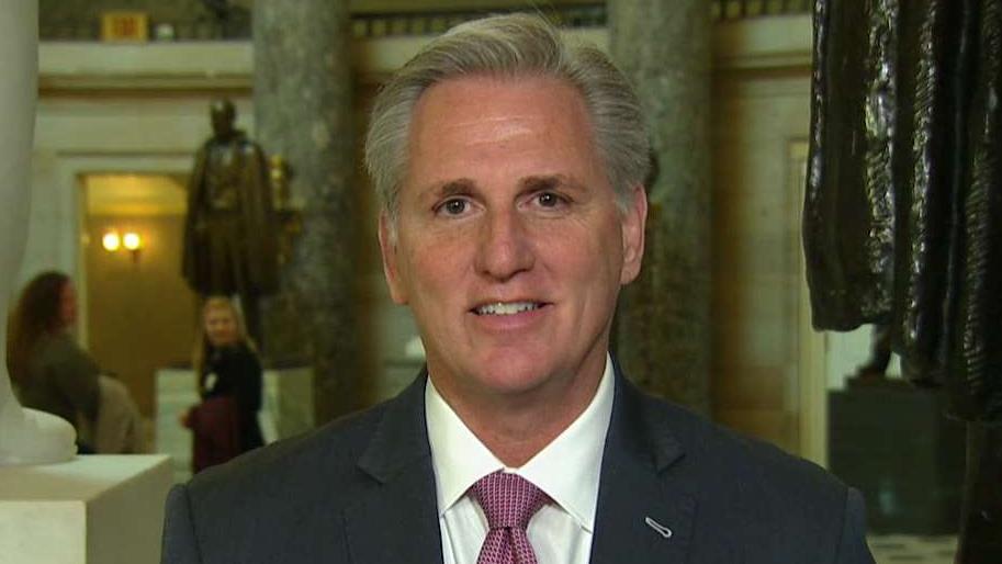 McCarthy sees border deal as down payment on border wall, dismisses controversy over 'buy the election' tweet