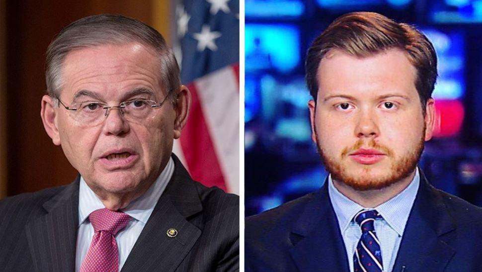 Senator Bob Menendez reportedly threatens to call police on Daily Caller reporter Henry Rodgers about the Green New Deal