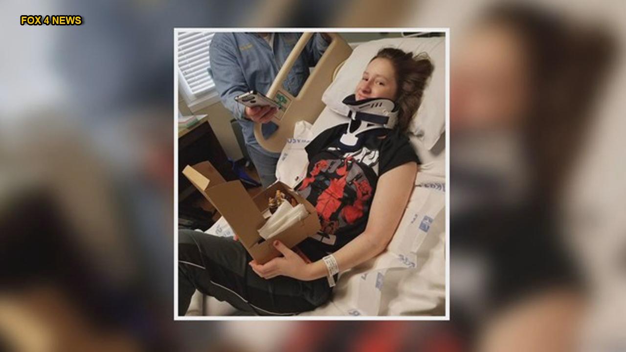 Freak gym class accident left Texas teen nearly paralyzed