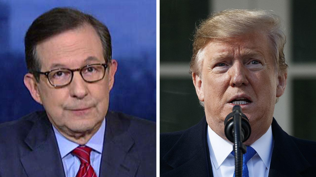 Chris Wallace on President Trump's declaration of a national emergency on the southern border