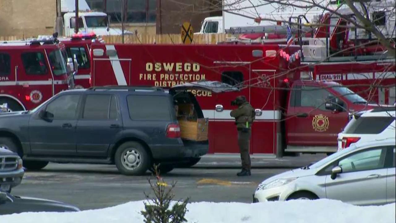 Victims of shooting in Aurora, Illinois have been airlifted to local hospital