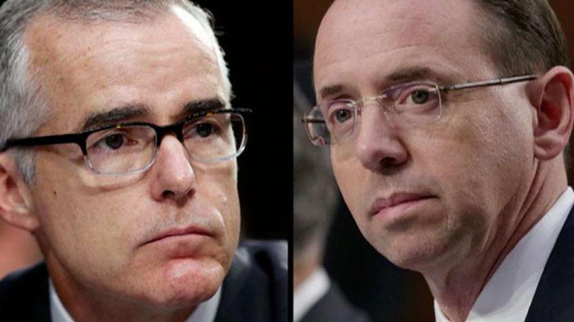 Top Republicans on Judiciary Committees call for McCabe and Rosenstein to testify