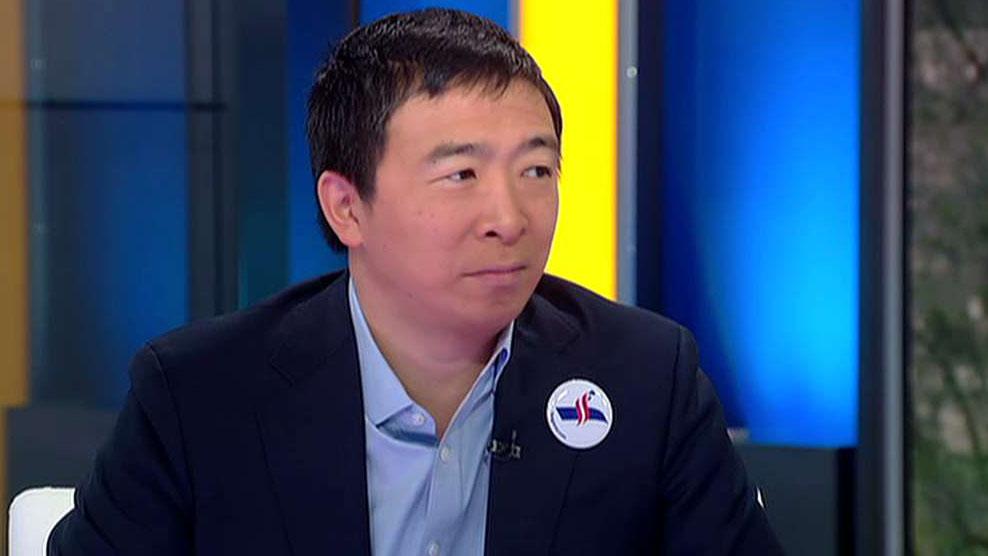 Presidential candidate Andrew Yang wants to give every adult $1,000 a month