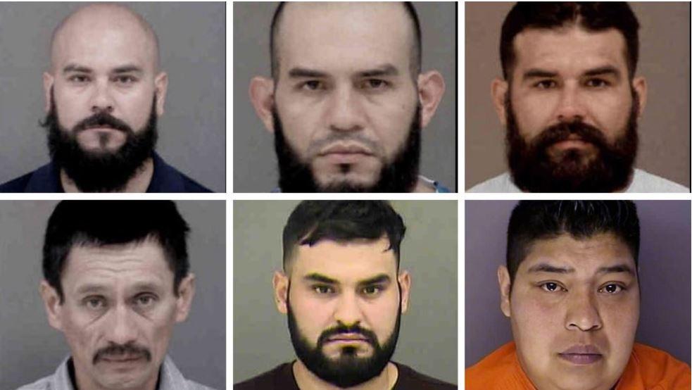 Massive drug operation with ties to a Mexican drug cartel results in arrests of six undocumented immigrants
