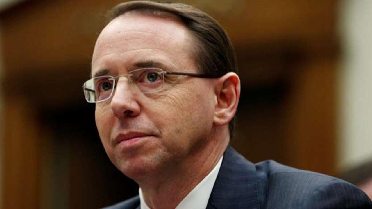 Senior DOJ official: Rosenstein expected to leave the Department of Justice by mid-March