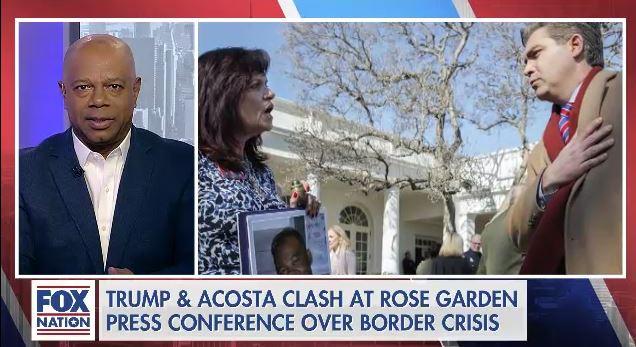 Angel Moms on Jim Acosta at Press Conference