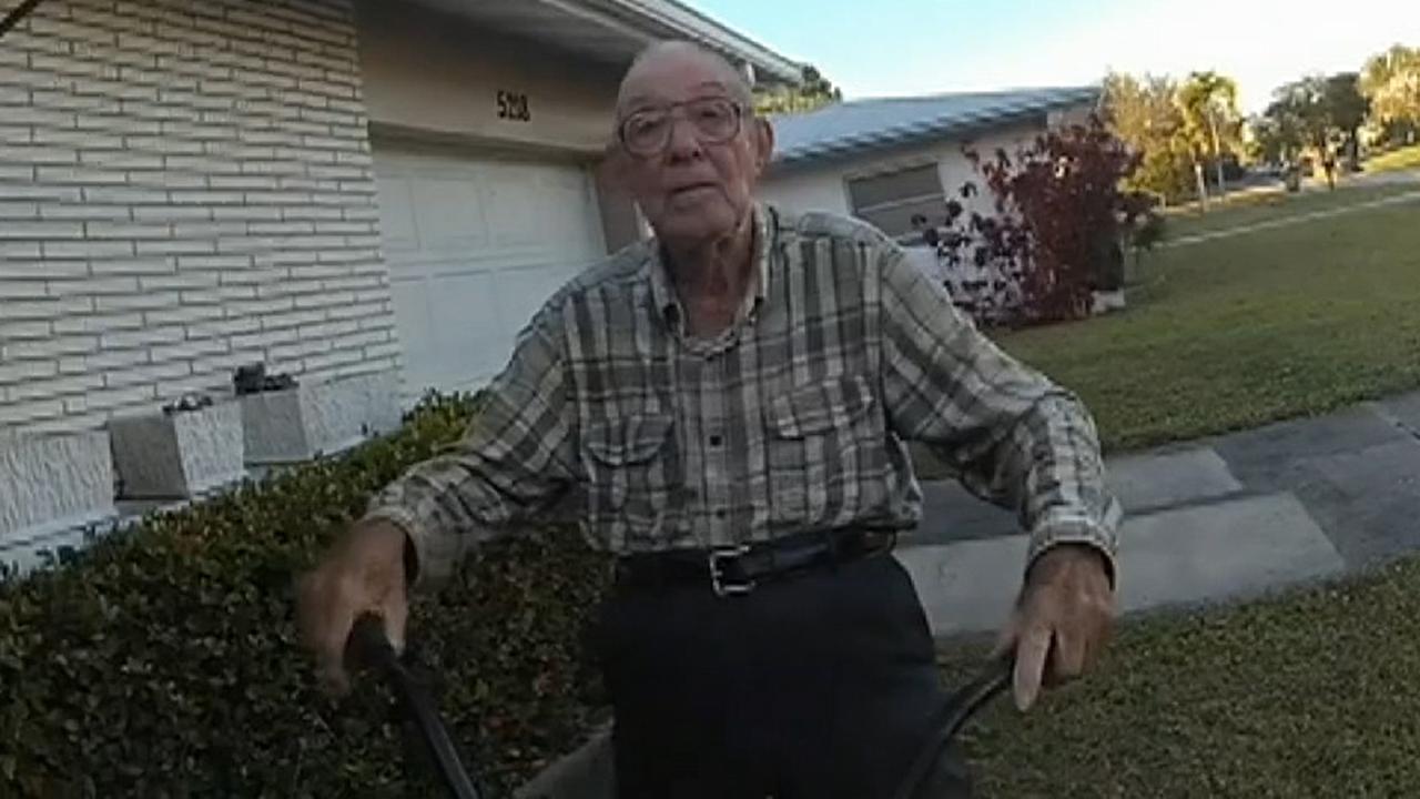 Cops surprise 80-year-old man with new bike after his was stolen