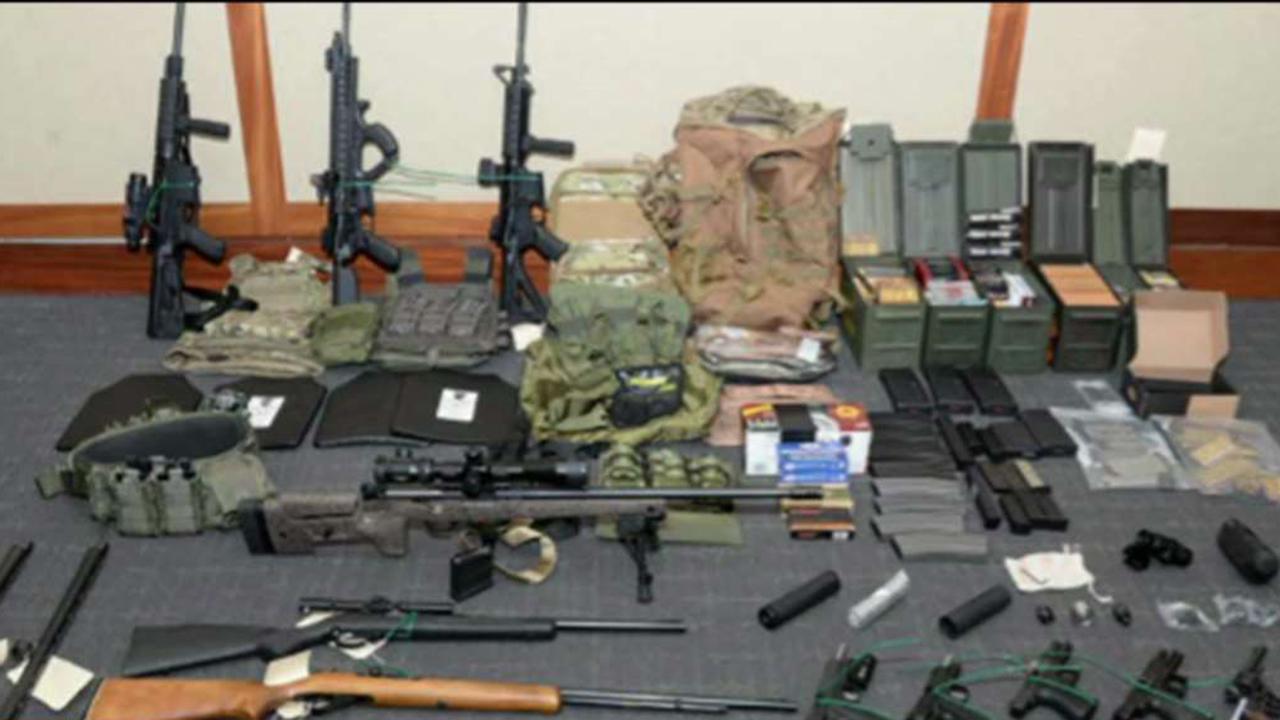 Coast Guard officer arrested on gun charges had hit list of media personalities and Democratic lawmakers