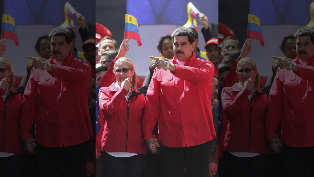 Venezuela’s Maduro mocks Trump, opposition leader Guaido