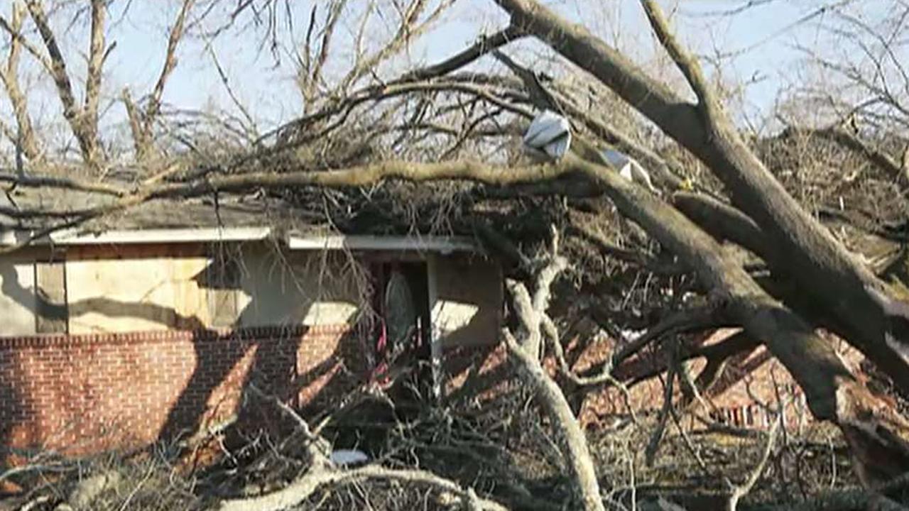 Tornadoes and flooding hit Tennessee and Mississippi