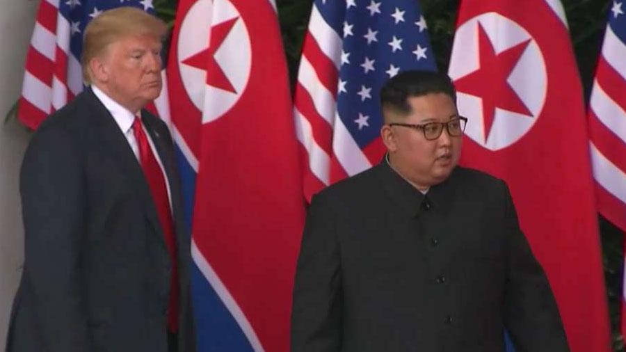 President Trump expresses optimism about second summit with Kim Jong Un