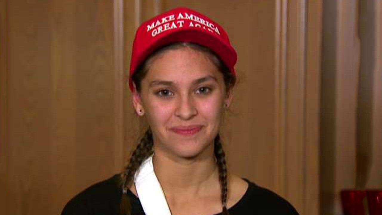 Teen banned from wearing MAGA hat at school speaks out