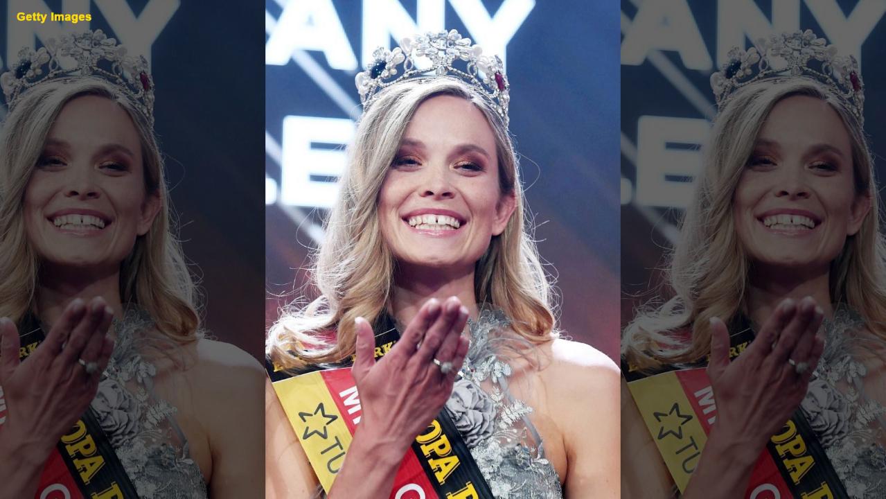 Police officer trades in her badge for a crown and wins the Miss Germany competition 