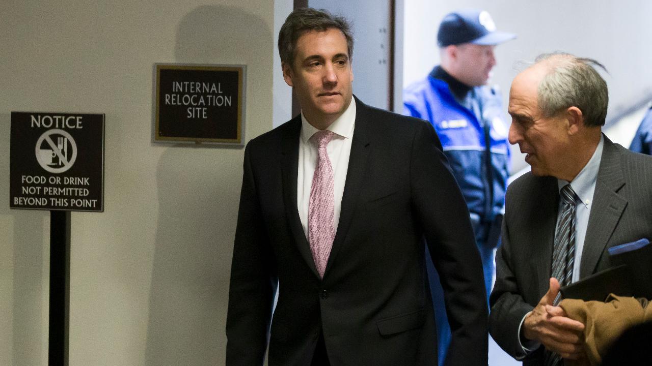 Michael Cohen testifies behind closed doors on Capitol Hill