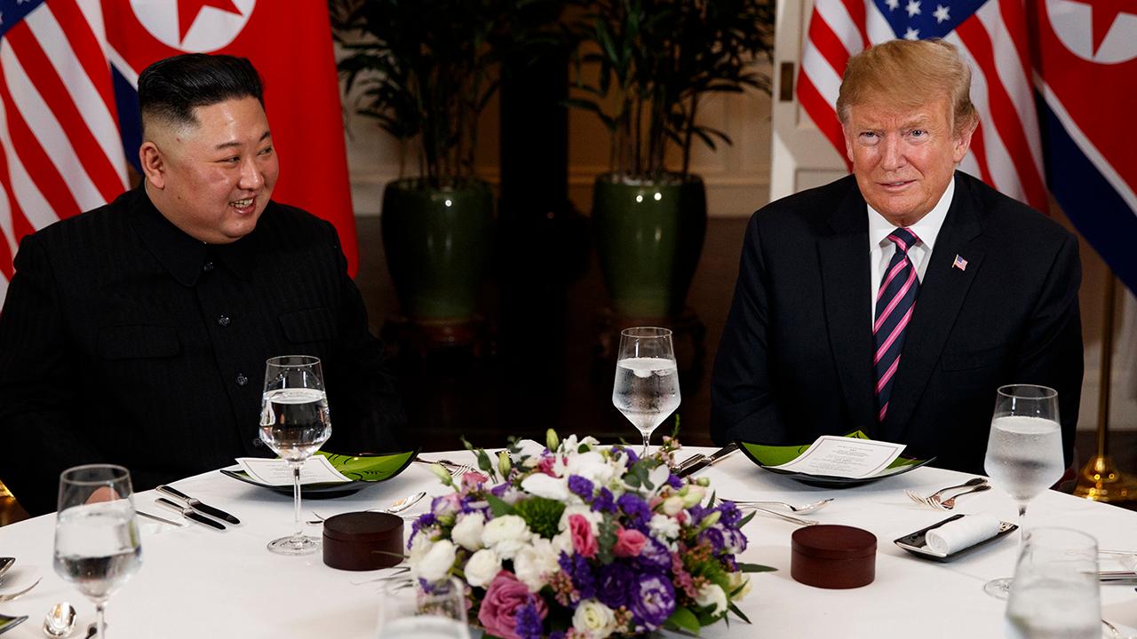 President Trump, Kim Jong Un kick off second summit with informal dinner