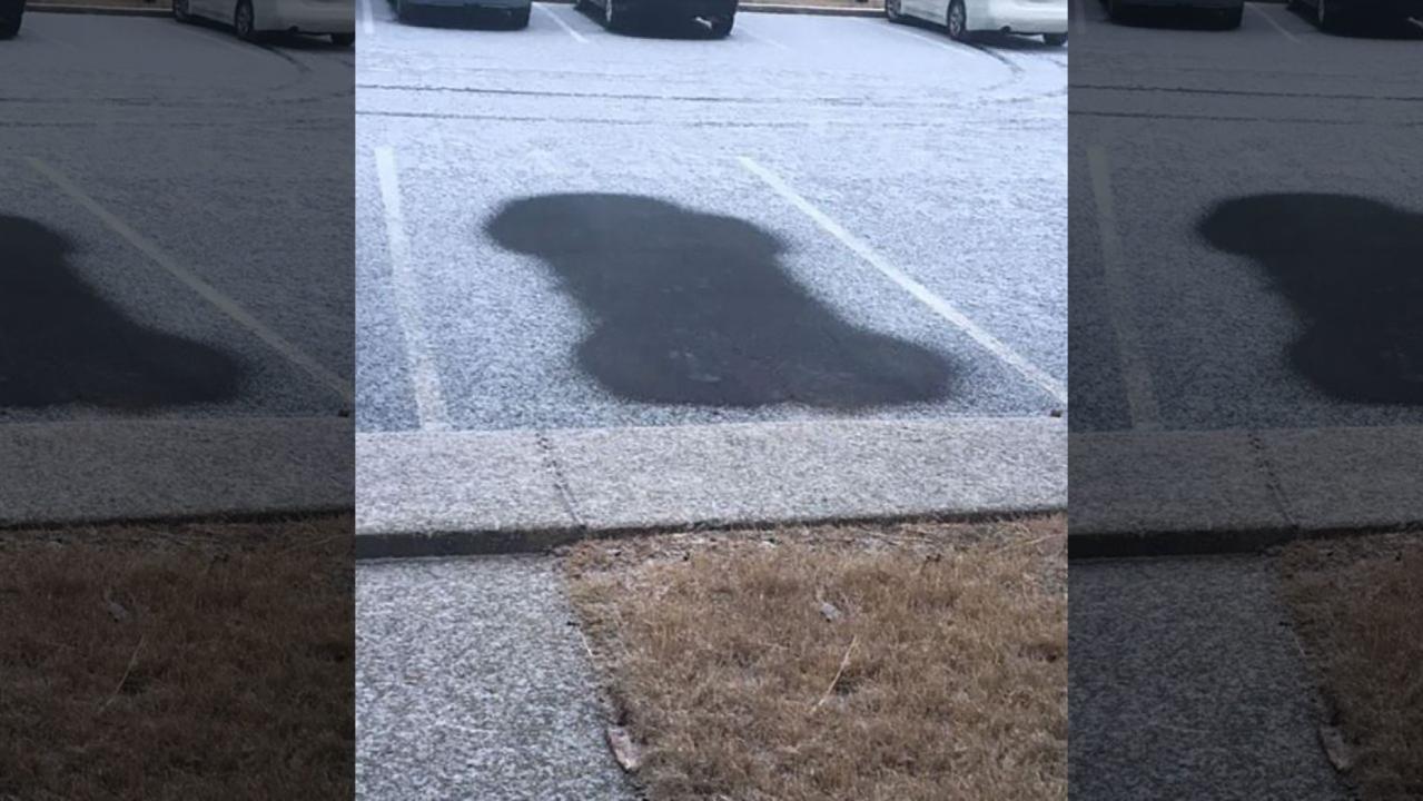 HOA threatens resident with fine after car leaves unusual shape in snow: report