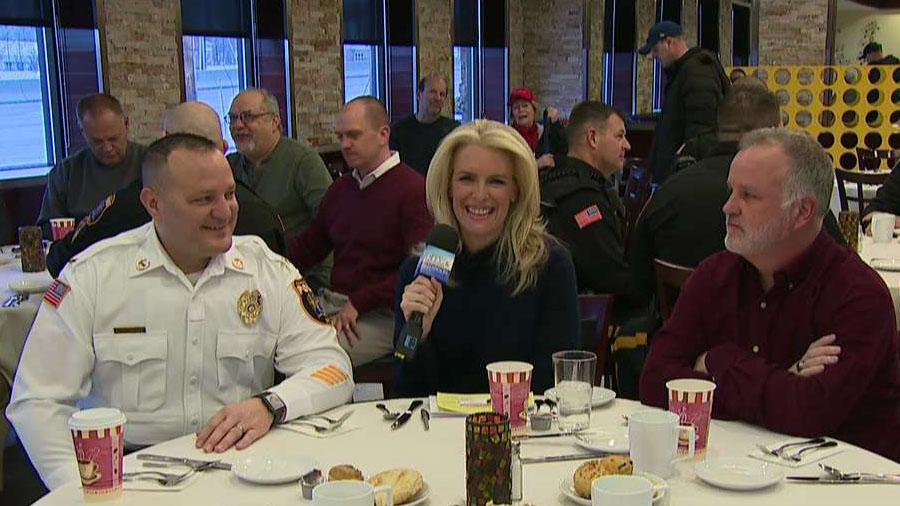 New Jersey restaurant hosts breakfast with local law enforcement