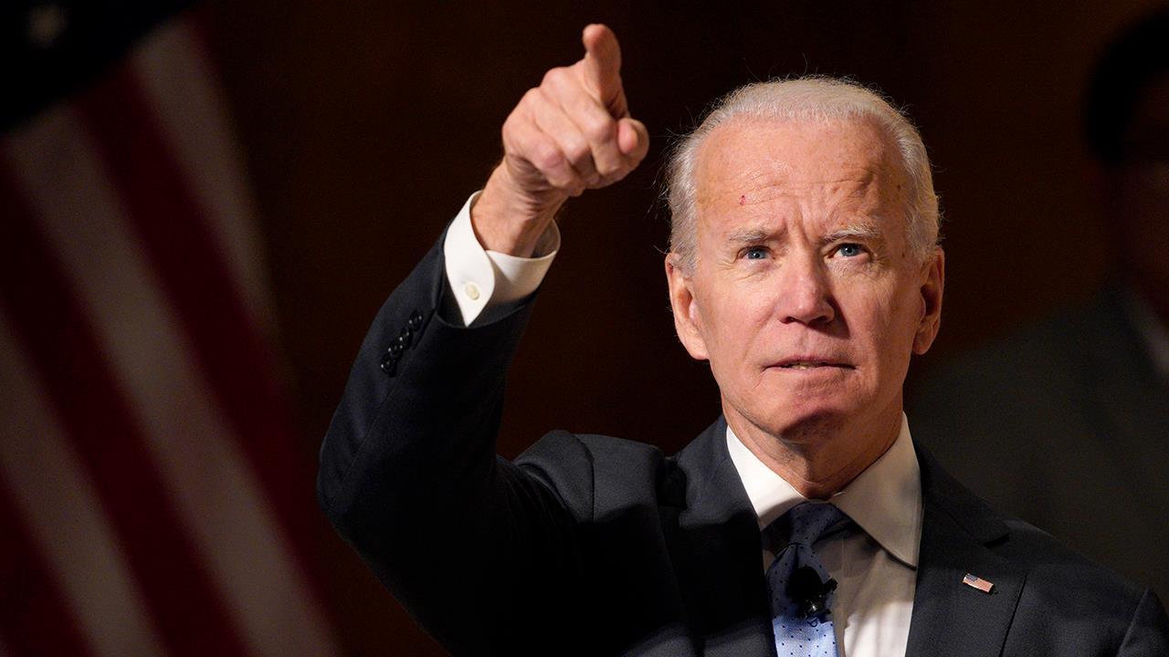 Is rumored 2020 hopeful Joe Biden already caving to the resistance?