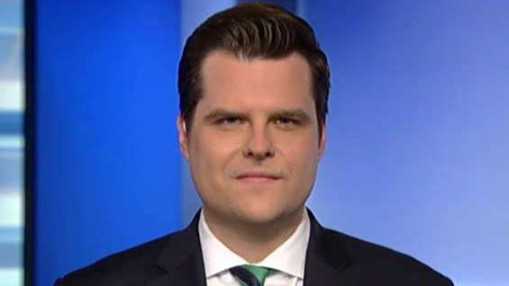 Gaetz: Democrats are now the party of endless, unfocused investigations