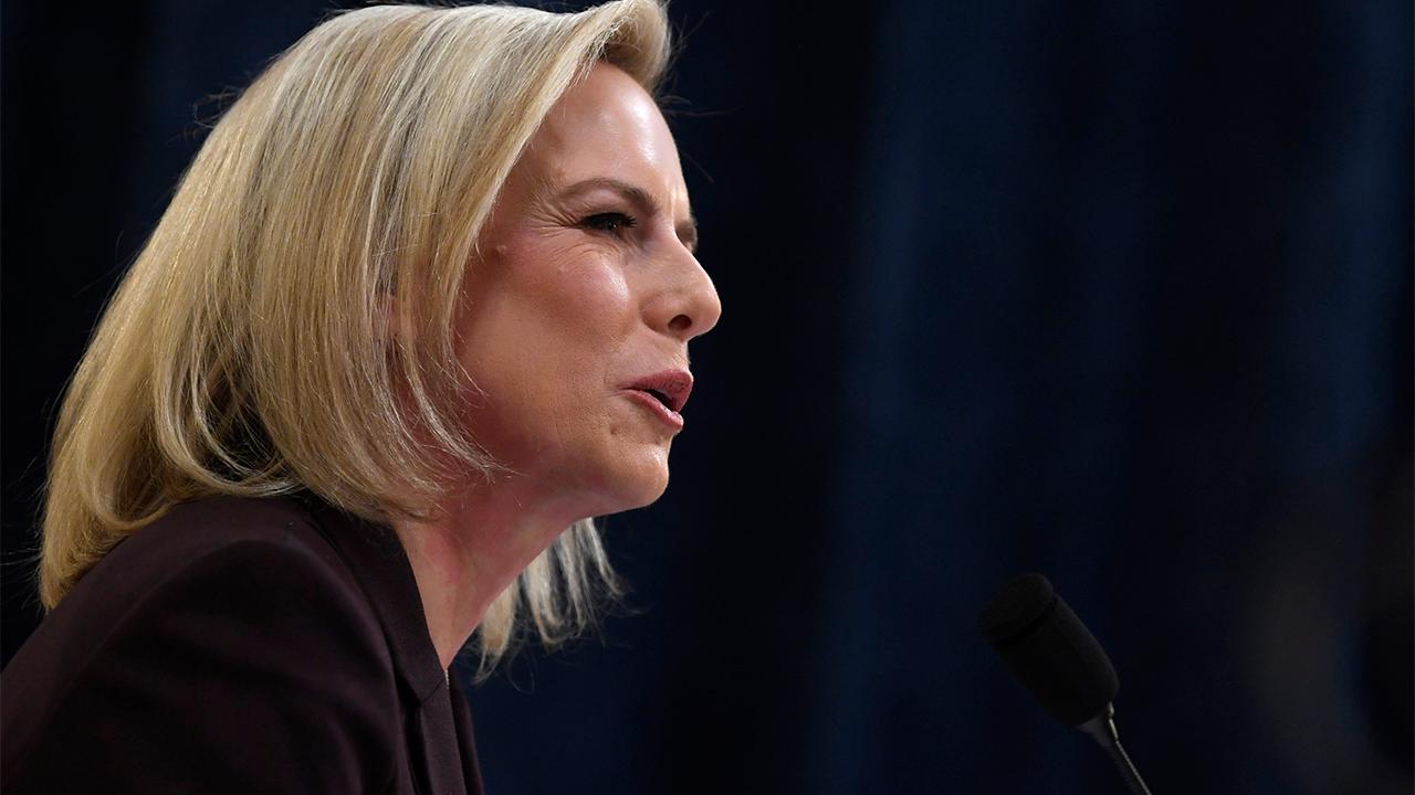Department of Homeland Security secretary says the crisis at the southern border is not manufactured