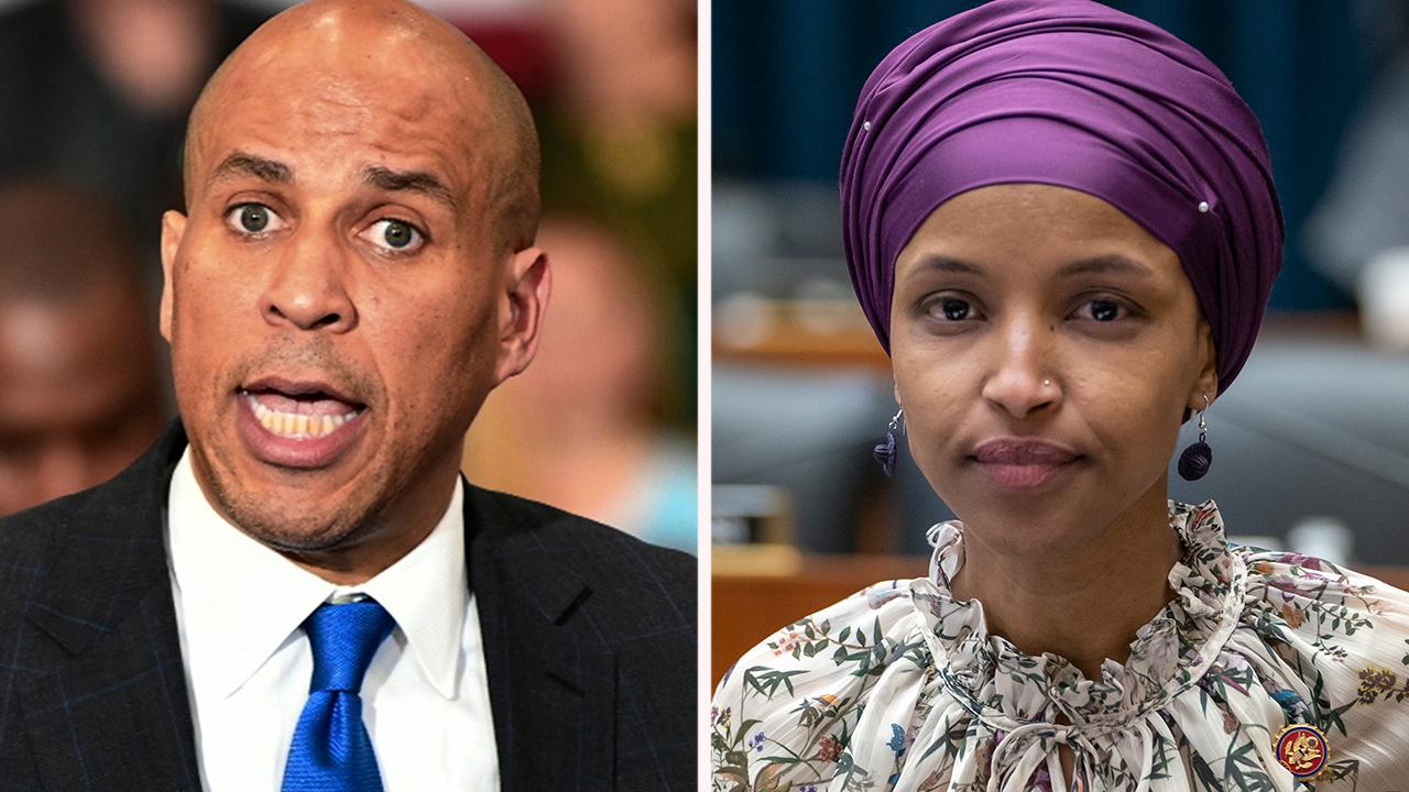 Booker dodges questions on Ilhan Omar