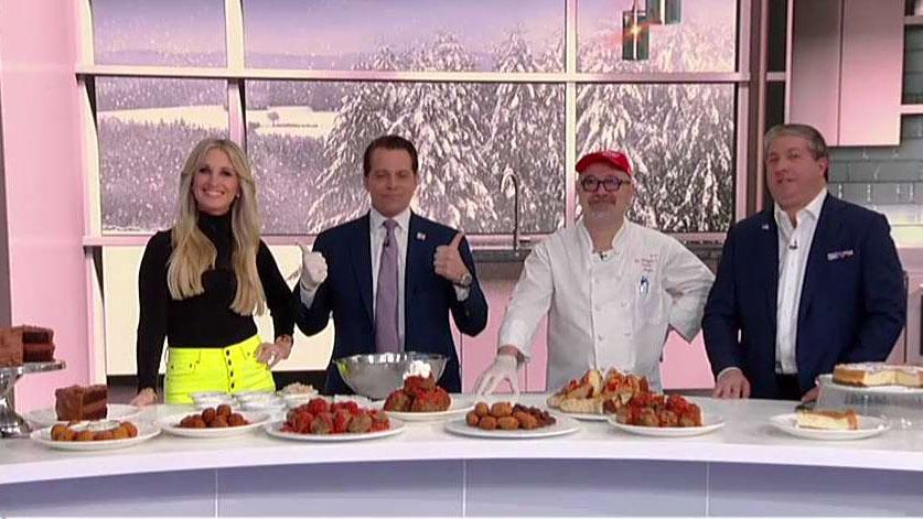 Anthony Scarmucci and his wife help ‘Fox & Friends’ celebrate National Meatball Day