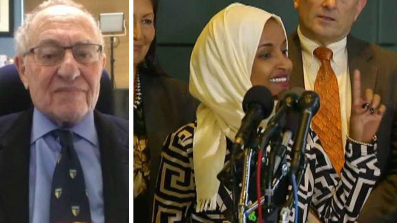 Alan Dershowitz: Democrats made a terrible mistake by refusing to condemn anti-Semitism and name Omar
