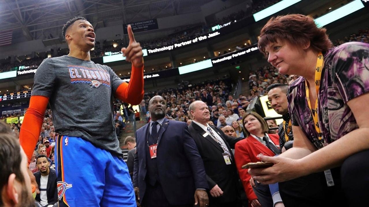 NBA’s Russell Westbrook makes profanity-laced threat to couple during game