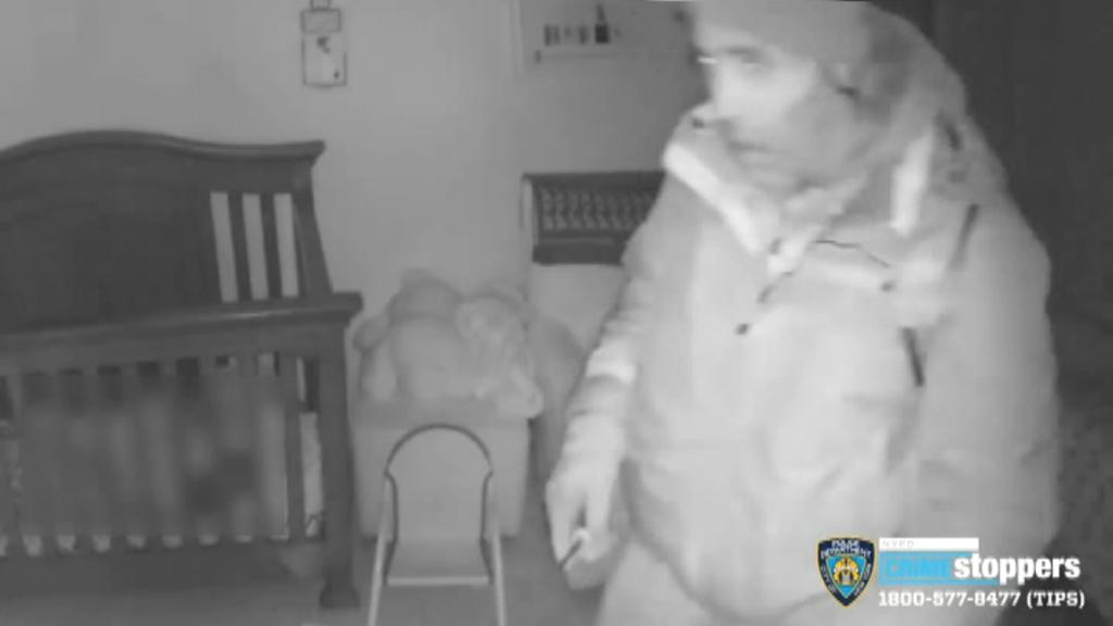 Scary video captures home invader enter through sleeping baby’s window