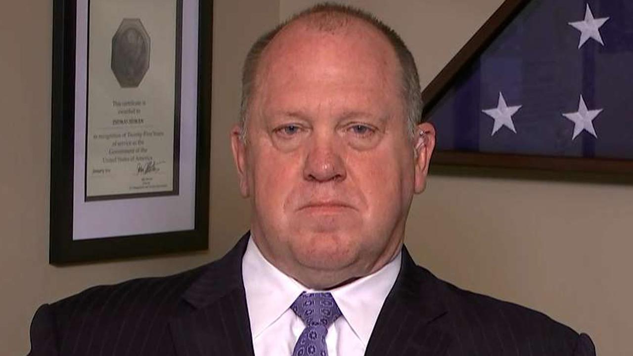 Tom Homan: There's no downside to securing the southern border and saving lives