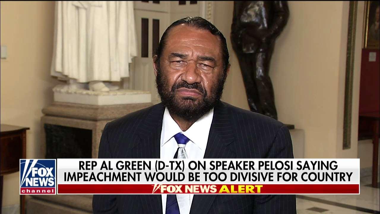 Al Green on Impeachment Attempt