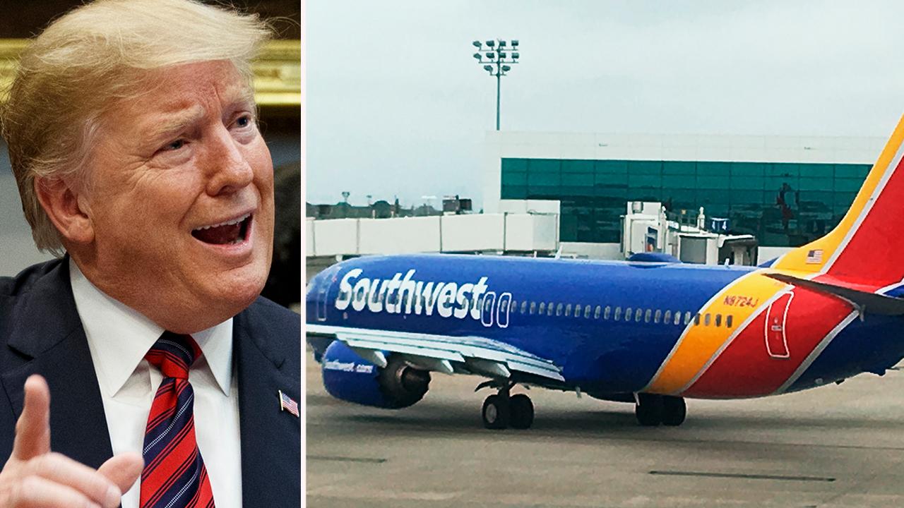 President Trump grounds all Boeing 737 Max 8 aircraft