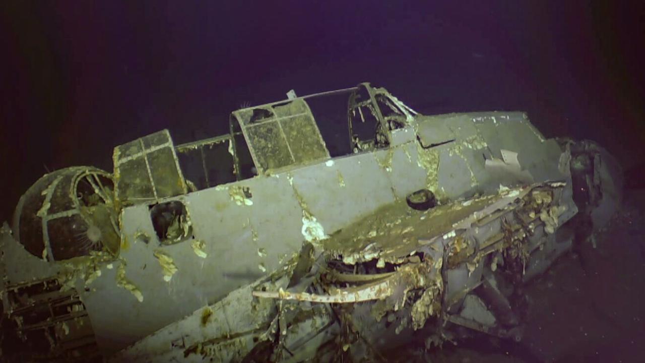 Wreck of WWII aircraft carrier USS Wasp discovered in the Coral Sea